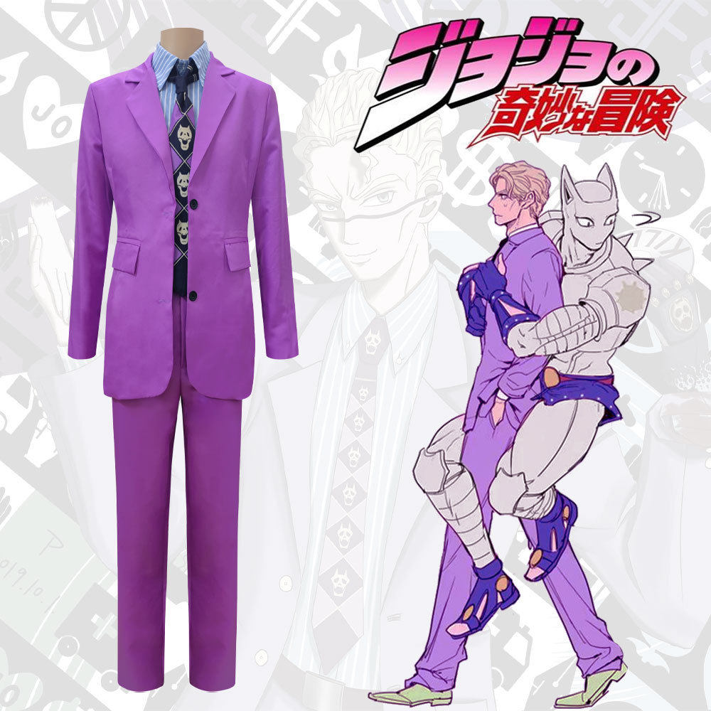 JOJO的奇妙冒险cospaly不灭钻石川尻吉影服饰动漫吉良吉影cos服