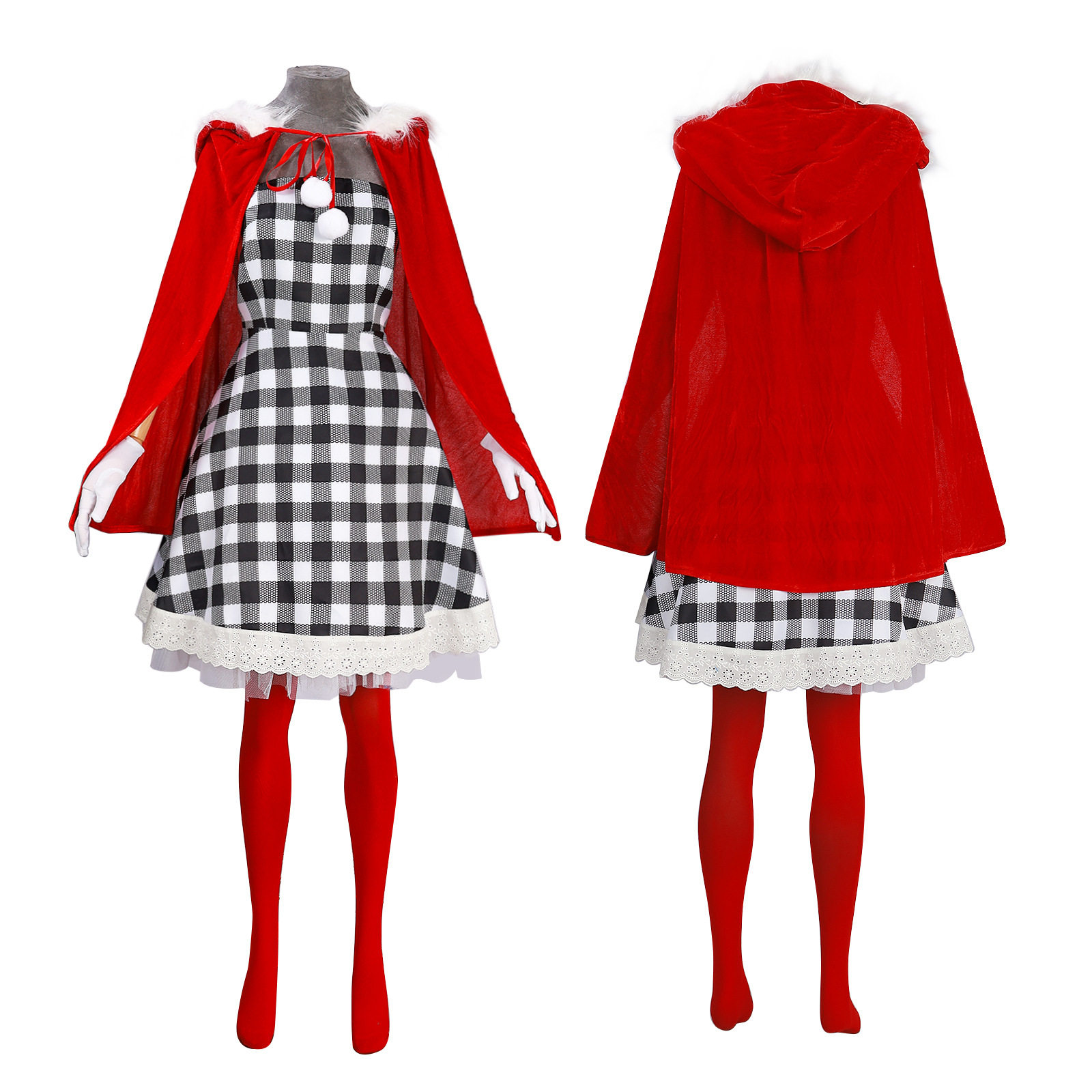 圣诞怪杰辛蒂cos服辛蒂cos服装圣诞礼物演出服cosplay服装