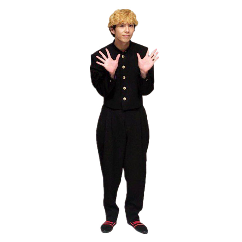 【亲漫园】动漫我是大哥大三桥贵志cos服校服漫展cosplay服装男装