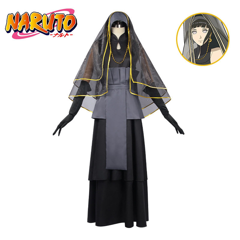 日向雏田婚纱cos服忍者博人转动漫角色二次元扮演cosplay服装