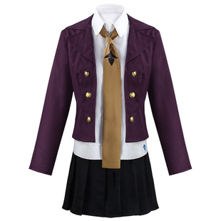 女装 跨境现货 弹丸论破轮舞雾切响子cosplay服装 雾切响子动漫服装