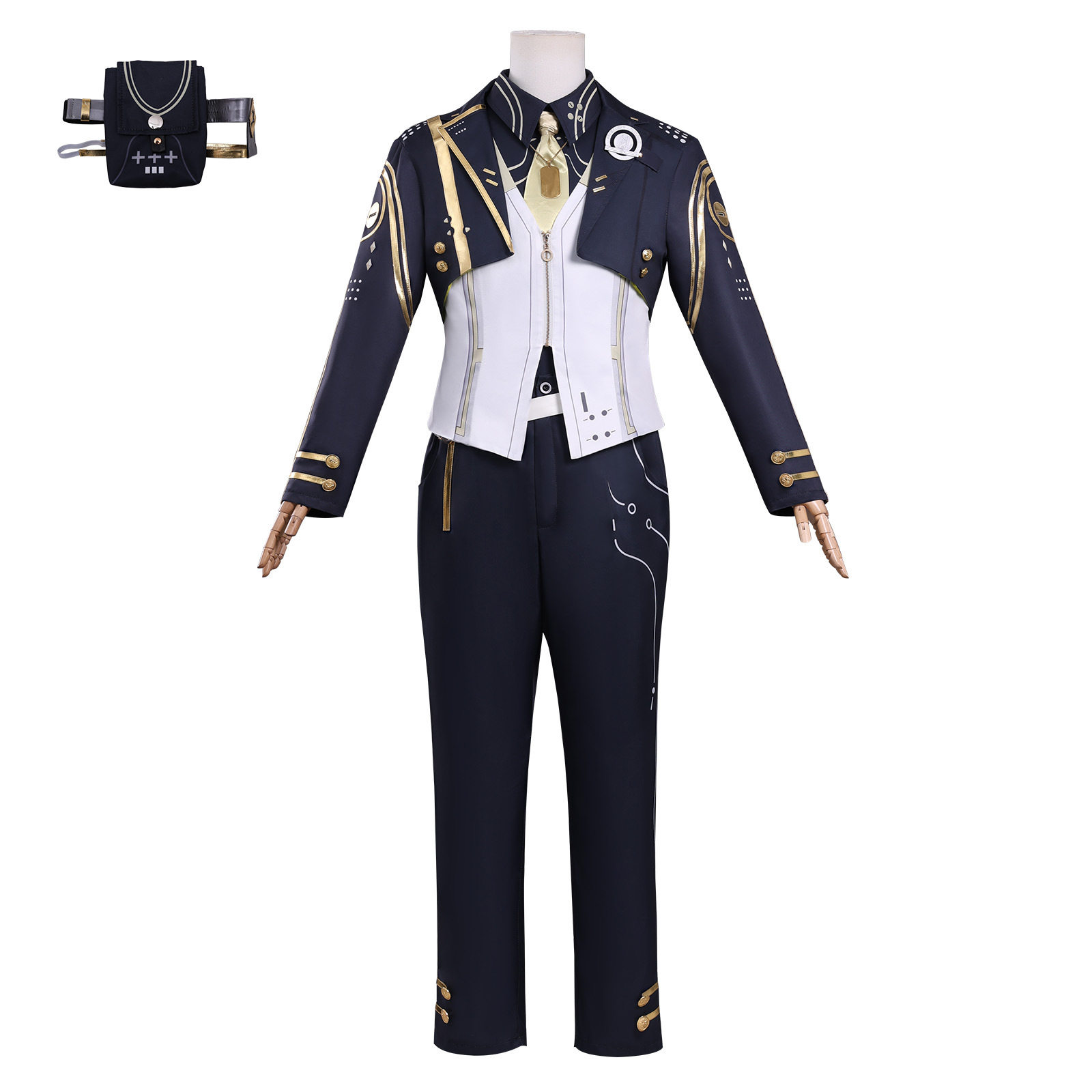 鸣潮cos服漂泊者男星火永明校服cosplay服装二次元动漫角色扮演服