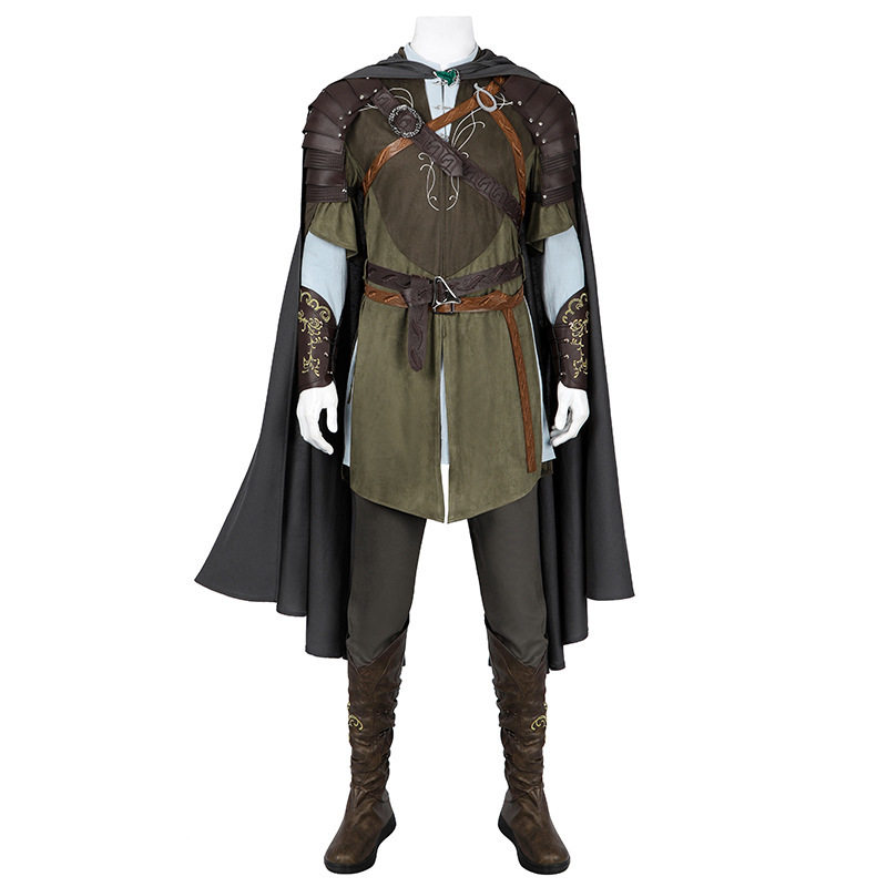 指环王1：护戒使者莱戈拉斯cosplay服装全套指环王cos服万圣节