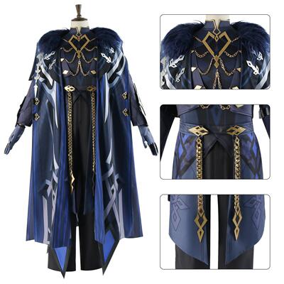 漫路人原神cos服愚人众执行官队长卡皮塔诺cosplay服装二次元动漫