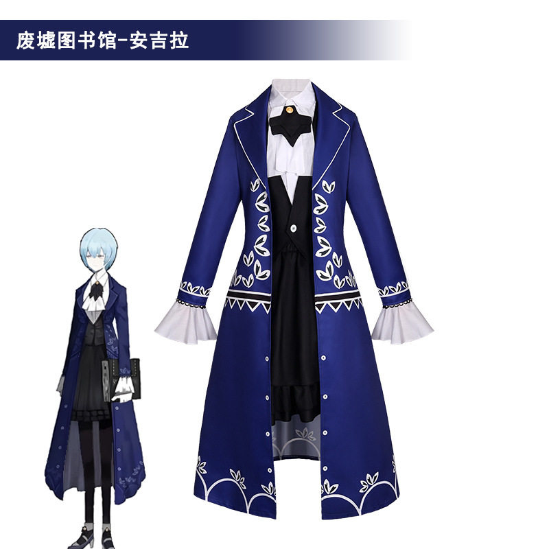废墟图书馆安吉拉新番动漫演出服宫廷风Cosplay动漫角色扮演服装