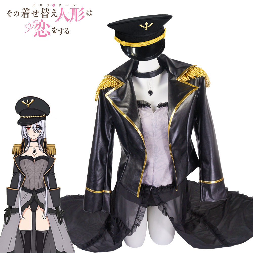 更衣人偶坠入爱河cos服黑山梗菜cospaly服装跨境源头