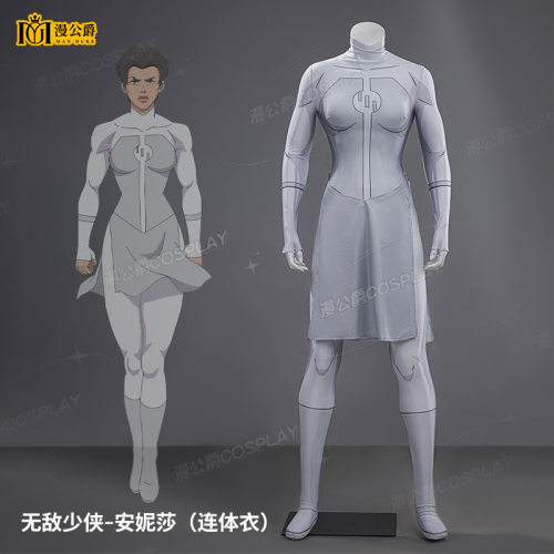 无敌少侠安妮莎连体衣cos服动画同款紧身衣c服全套cosplay