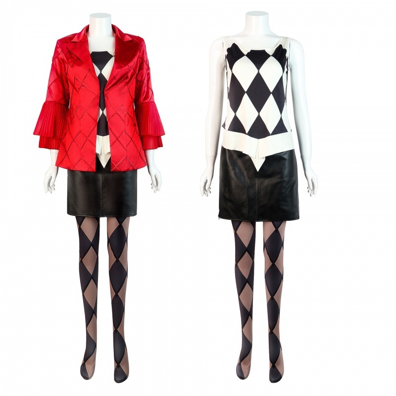 ladygaga小丑女哈莉奎因cos服万圣节小丑女cosplay服装