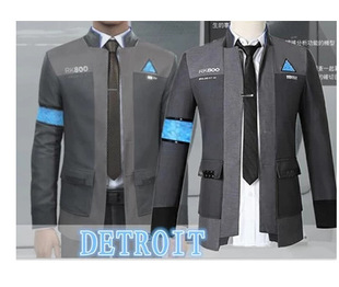 现货底特律变人男cos服 康纳卡菈仿生人紧身cospaly服装 男主服装