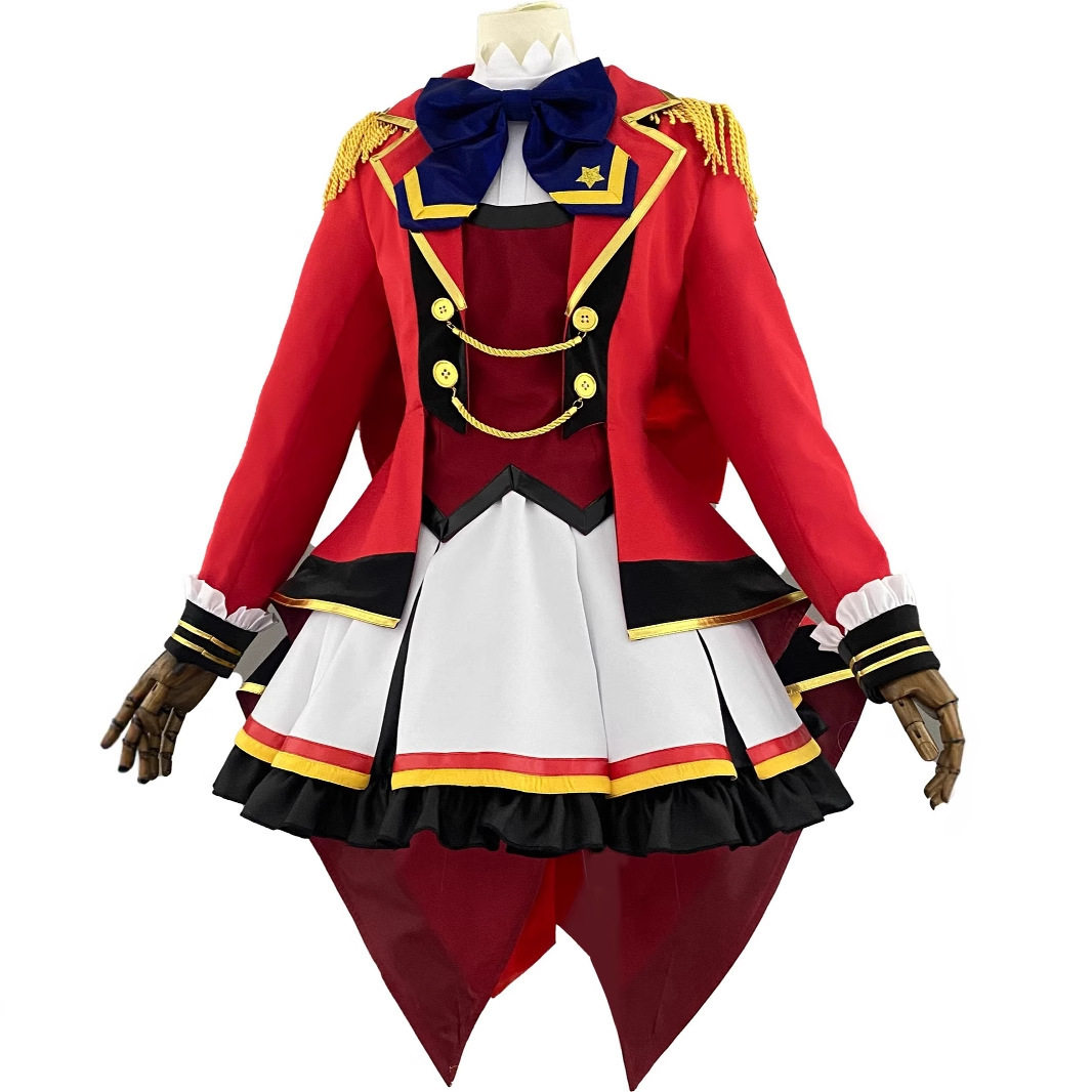 偶像活动cos服虹野梦S4校服红色套装cosplay二次元动漫服装全套女