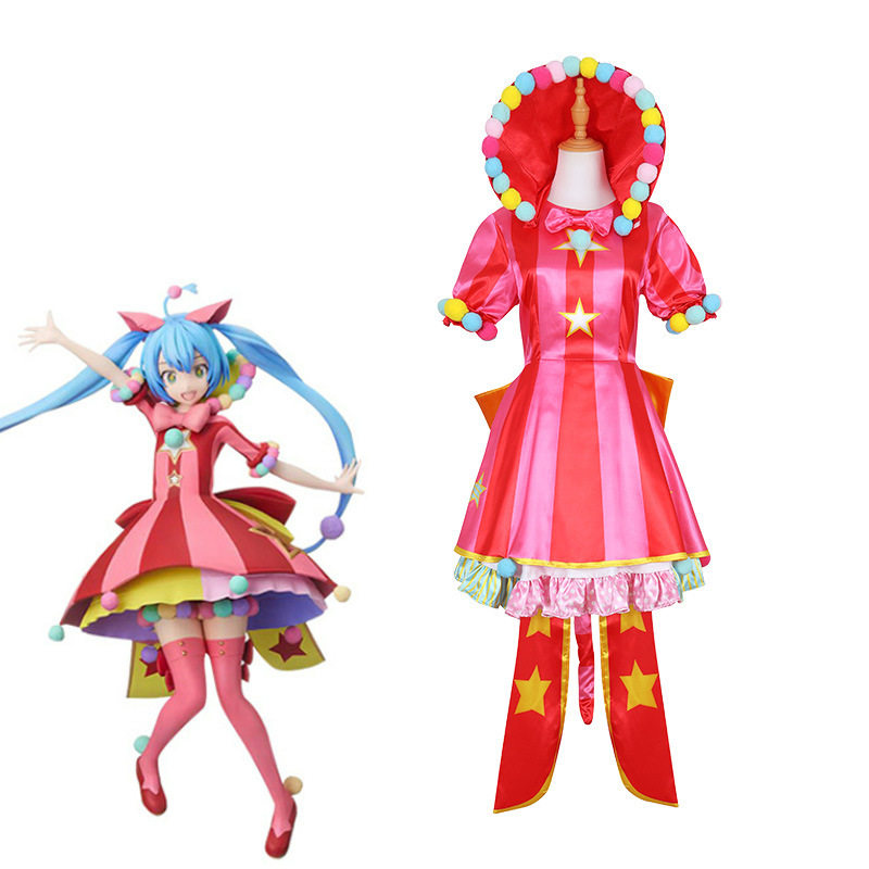 世界计划彩色舞台红色歌姬女cos服cosplay动漫角色扮演服
