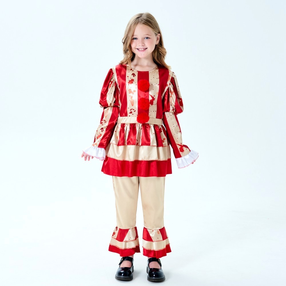 万圣节小丑回魂cos佩尼怀斯Cosplay服装小丑儿童装衣之坊