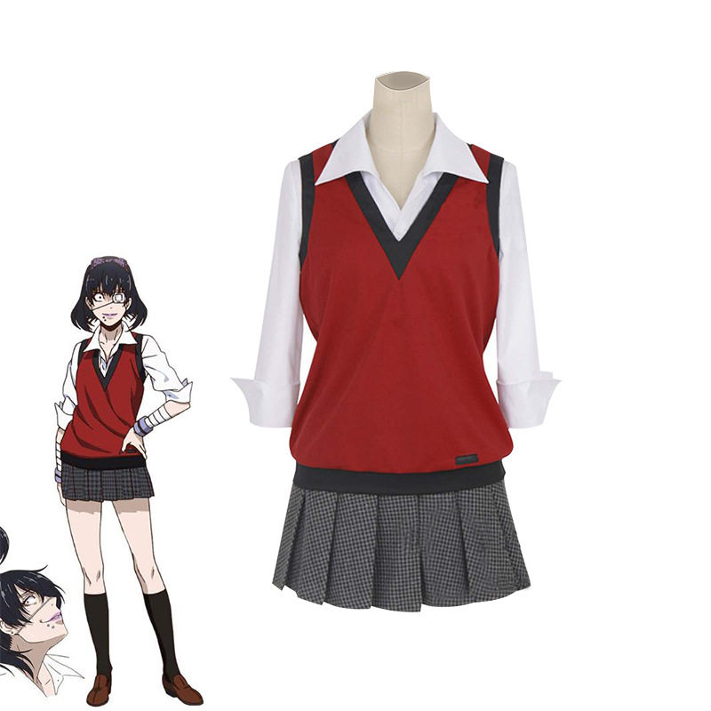 狂赌之渊生志摩妄cosplay服装日本jk制服学生校服动漫cos服装厂