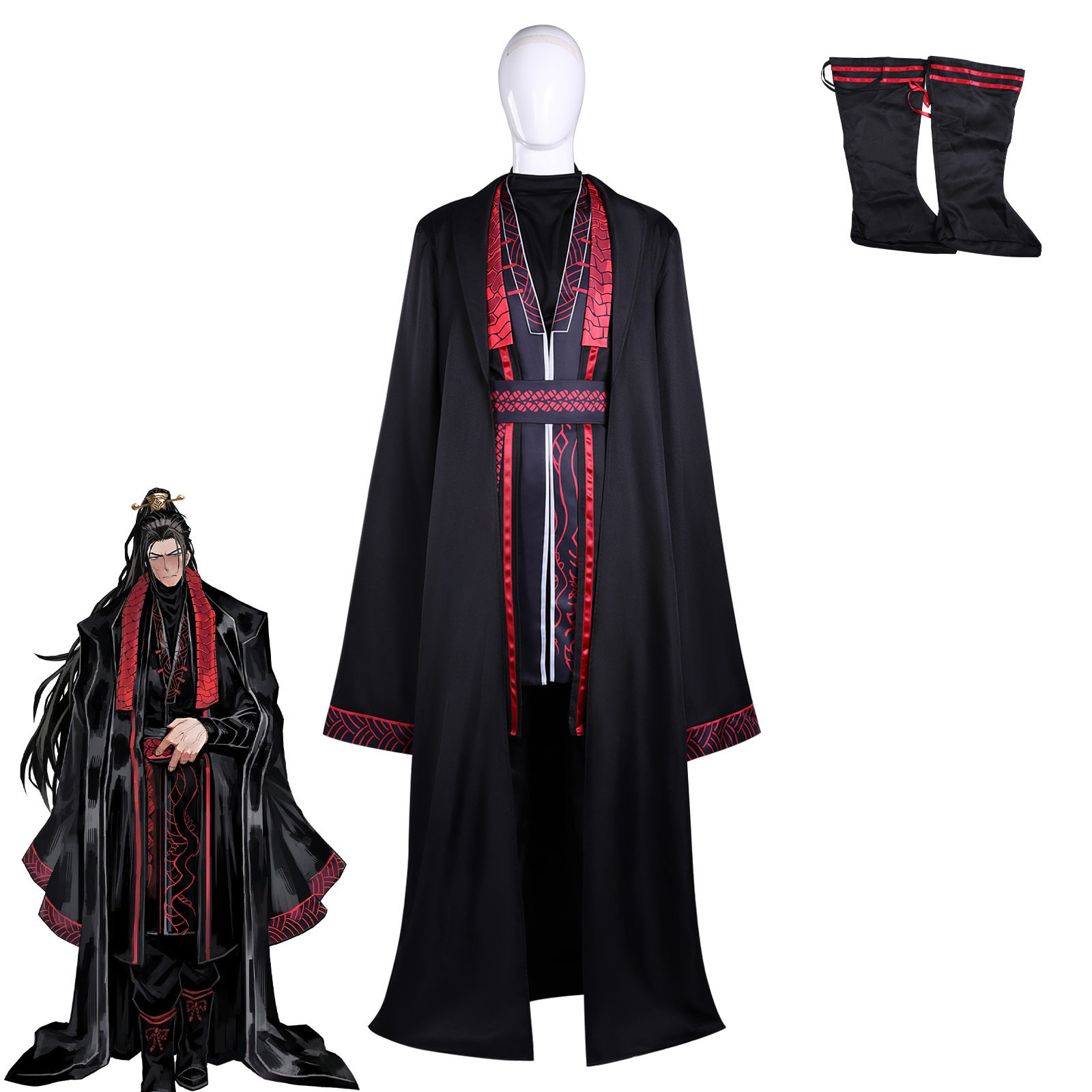 日韩款边狱巴士cos服家主贾丘cosplay二次元动漫角色C服男装