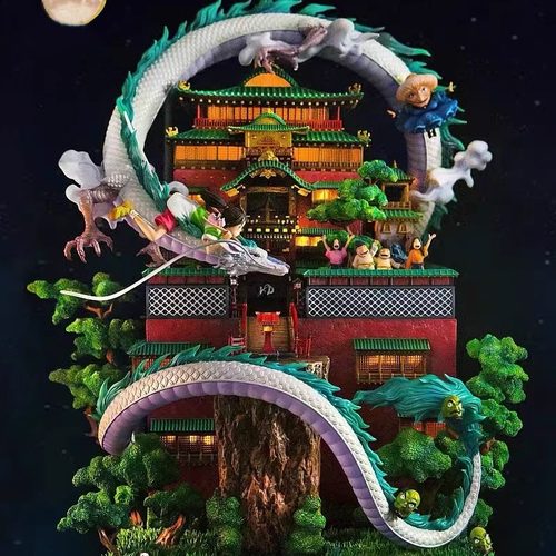 宫崎骏系列千与千寻油屋手办