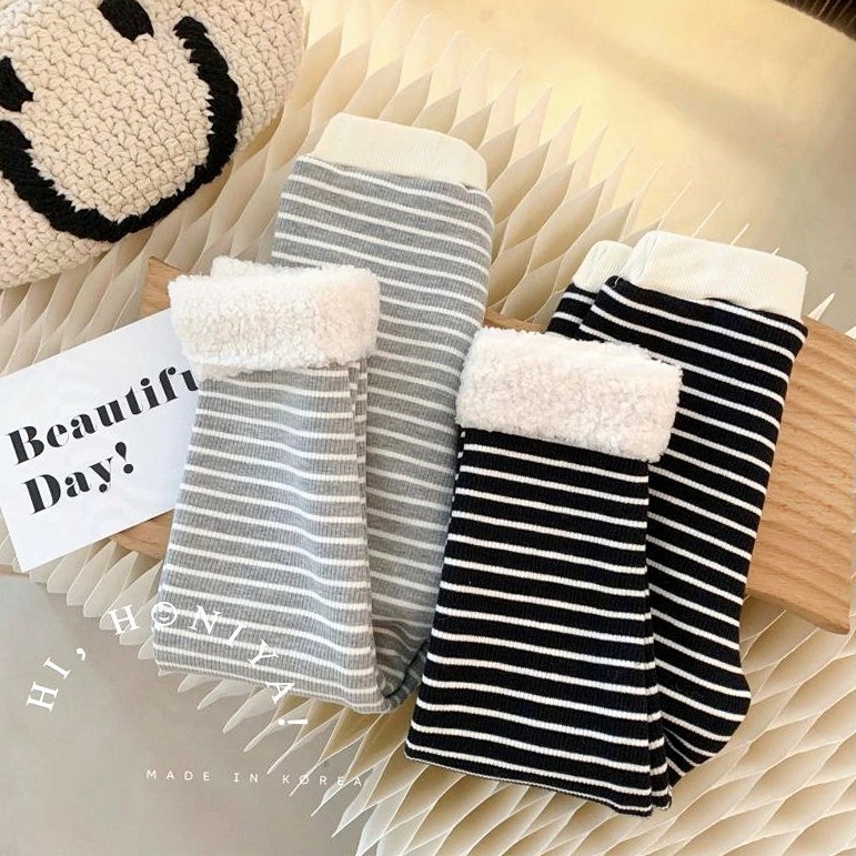 季新款加厚加时尚韩款条纹