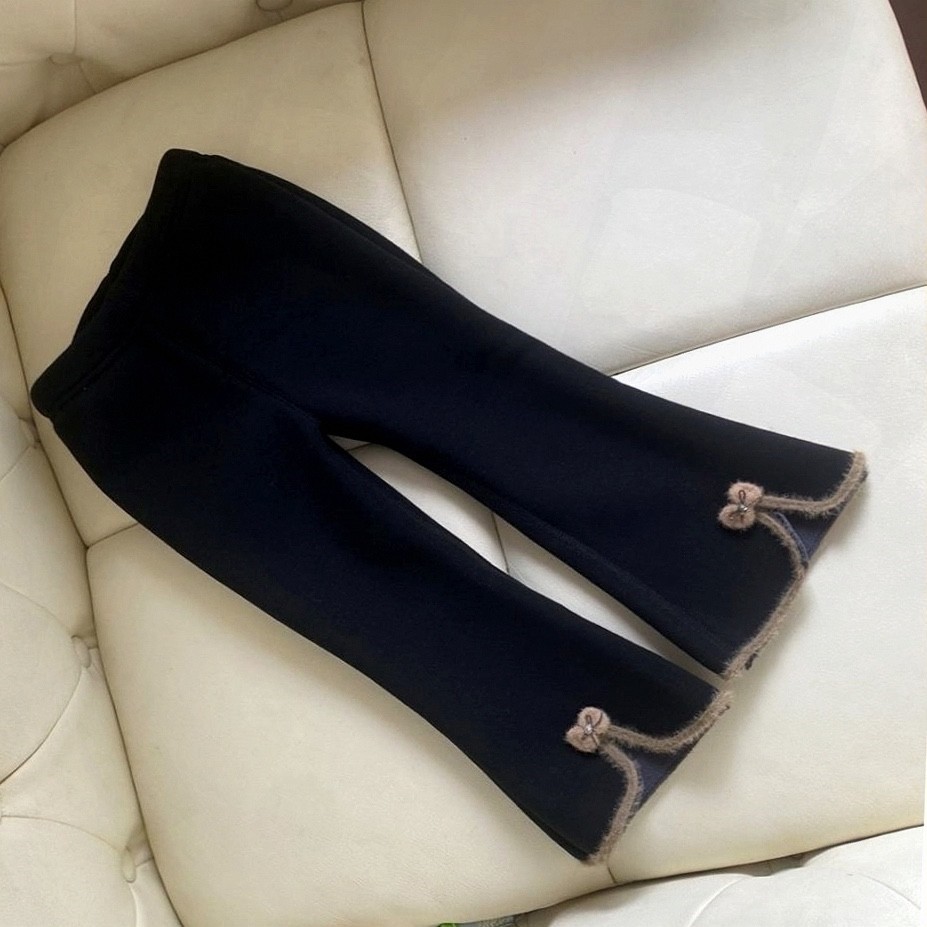 【加绒/不加绒】女童喇长裤亲子儿童修身裤子叭裤小女孩新款时髦,运动/瑜伽/健身/球迷用品,亲子家庭装,淘宝优惠券,粉丝福利购,淘宝优惠卷