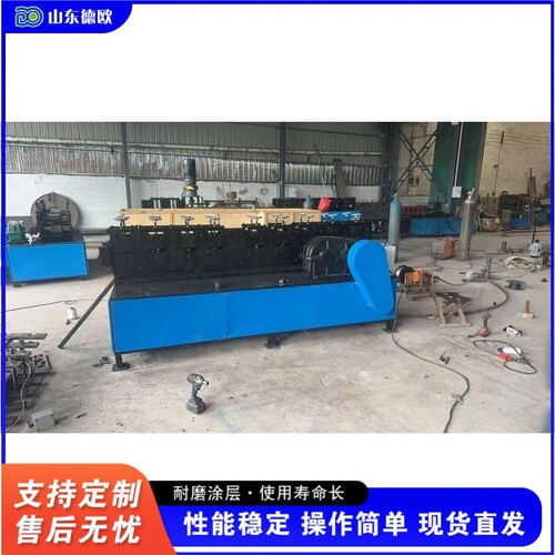 圆管变方管机成型机 旧脚手架管材圆管压方管机 废旧钢管变方管机