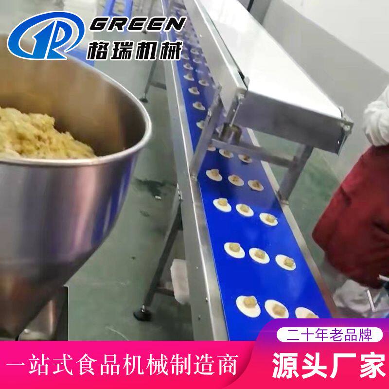混沌水饺生产线 商用全自动面皮机 全自动大型云吞饺子抄手设备