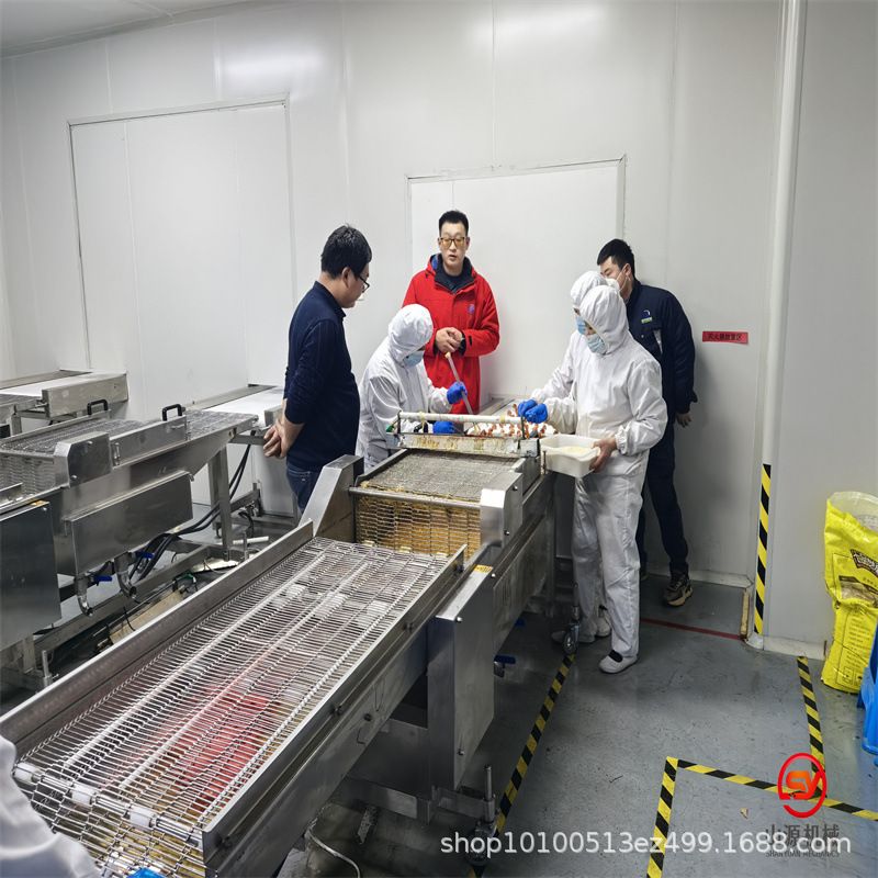 冻干草莓裹糖机器 红糖柠檬片浸糖机器 琉璃红薯条上糖机