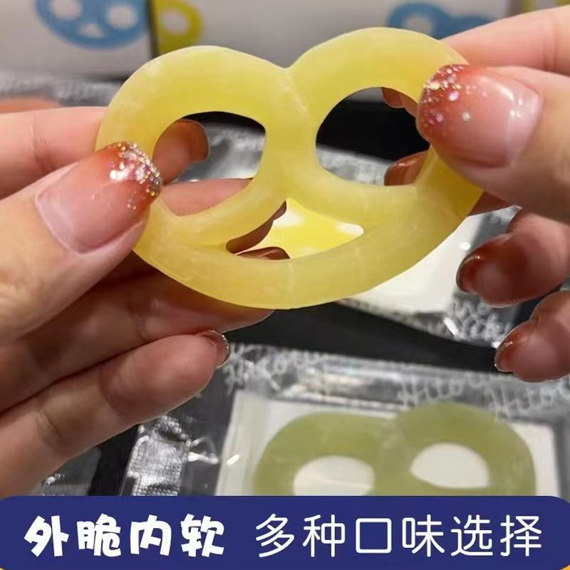 酥脆蝴蝶软糖琥珀糖蝴蝶造型手工琥珀糖蝴蝶糖喜糖网红零食