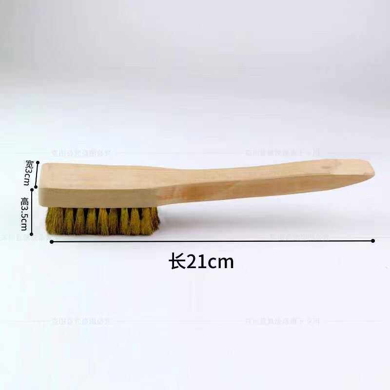 大起绒刷铜丝刷理绒刷钢丝绒面皮磨砂皮护理刷干洗洗衣店绒面起绒