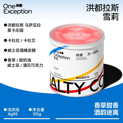 洪都拉斯发酵处理手冲120g咖啡豆