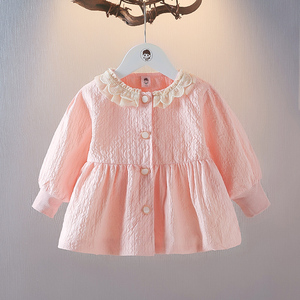 婴儿童新款春秋季2026甜美可爱女童外套公主连衣裙女宝宝裙子秋装