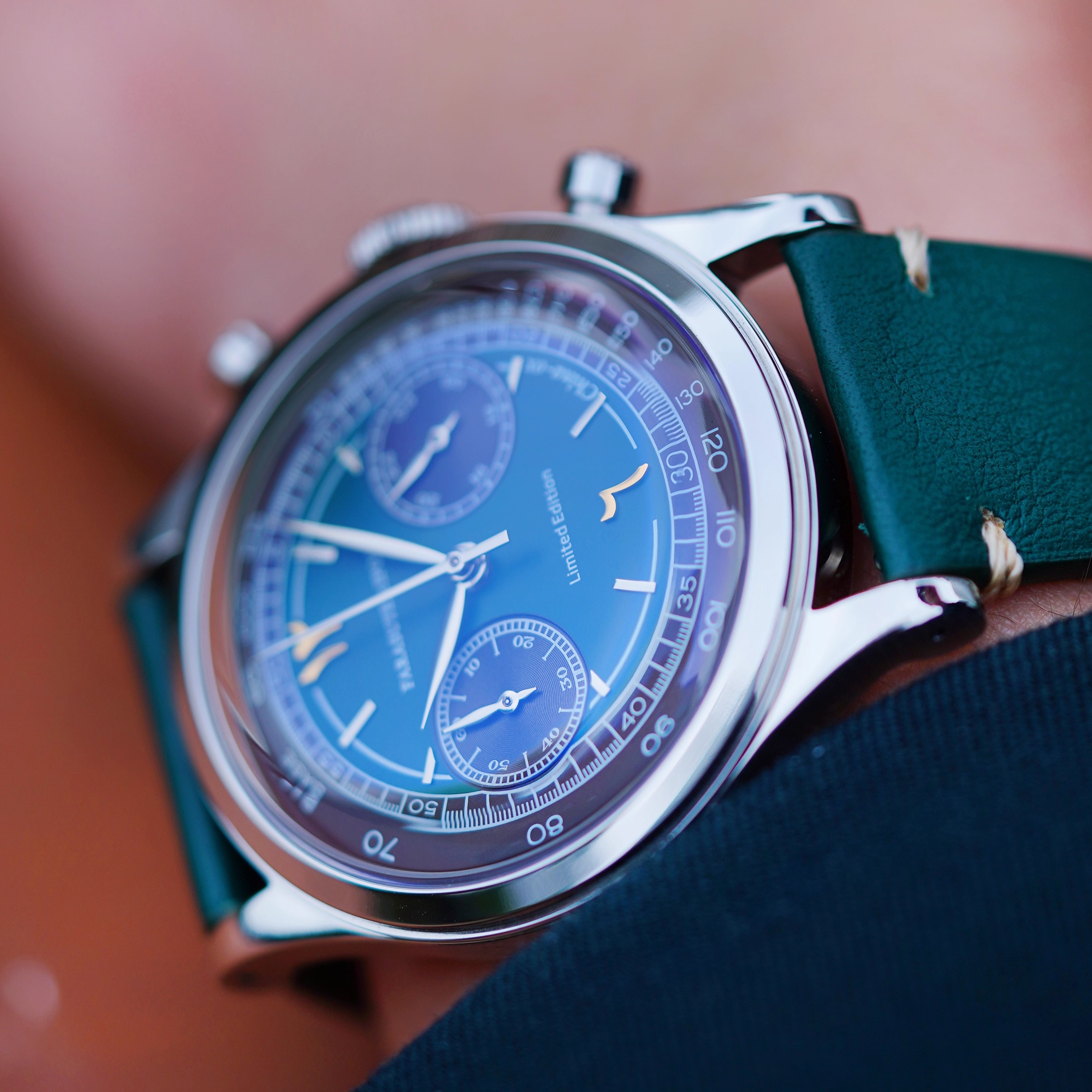 法拉苏蒂报时联名二号中东手表