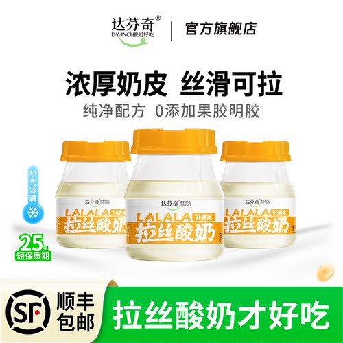 达芬奇拉丝奶皮子酸奶300g