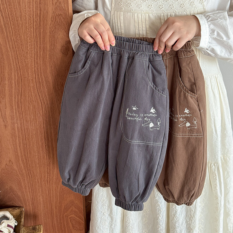 秋冬款婴幼儿韩版加棉裤