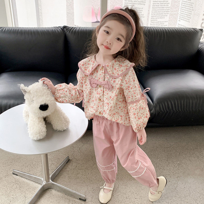 女童秋装套装两件套秋季洋气炸街