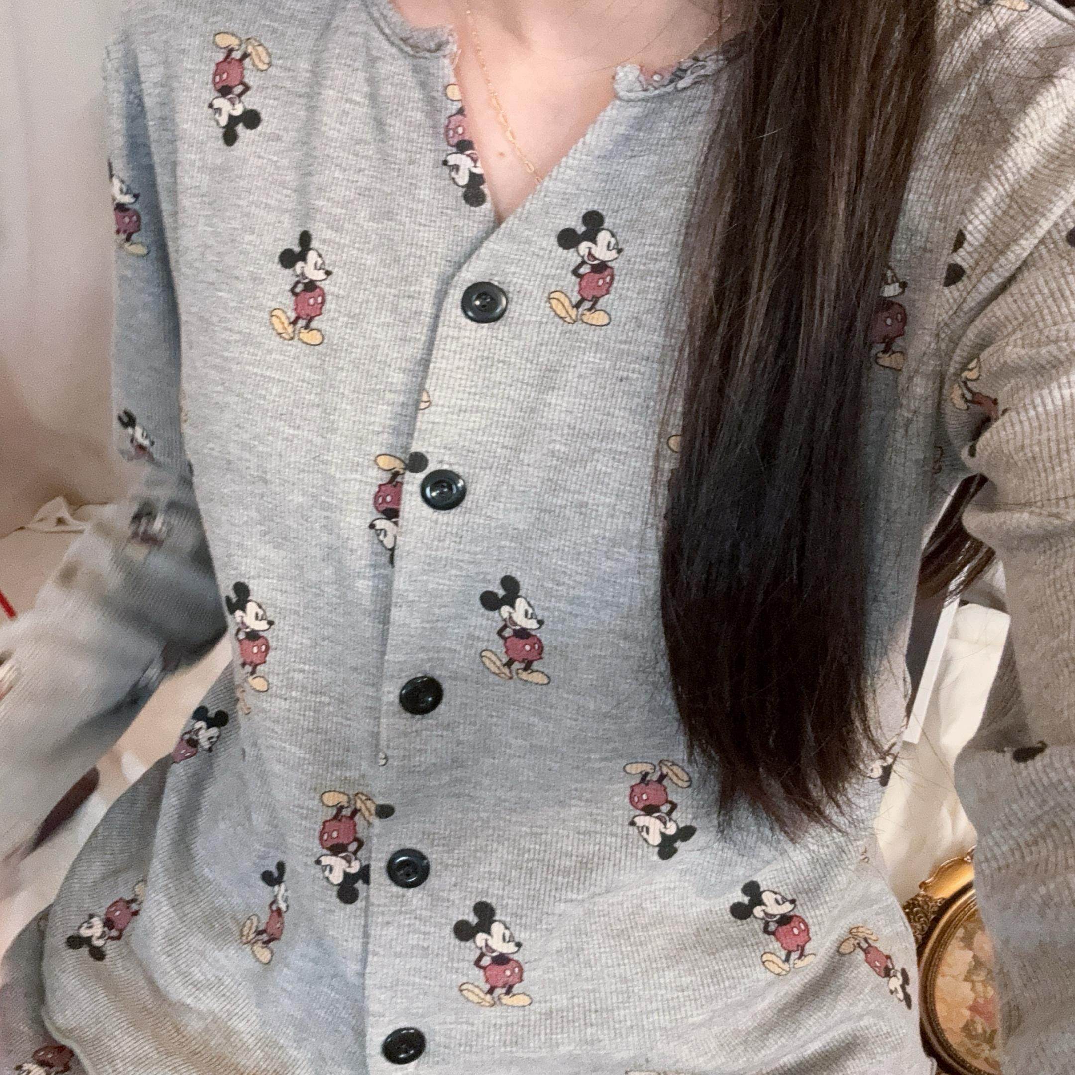 可爱卡通长袖显瘦带胸垫可外穿休闲家居服套装,女士内衣/男士内衣/家居服,睡衣/家居服套装,淘宝优惠券,粉丝福利购,淘宝优惠卷