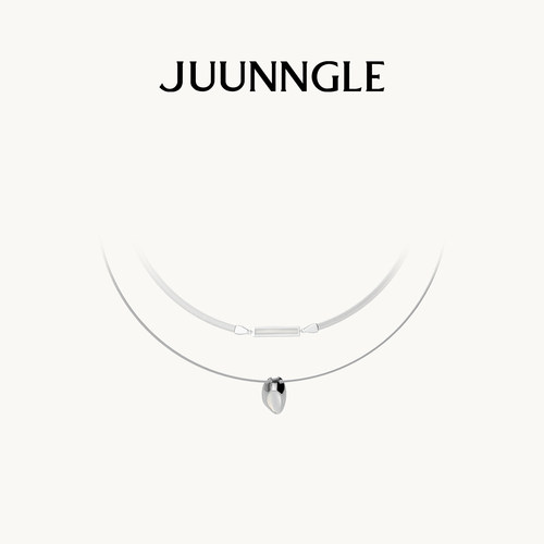 JUUNNGLELABS925纯银叠戴项链