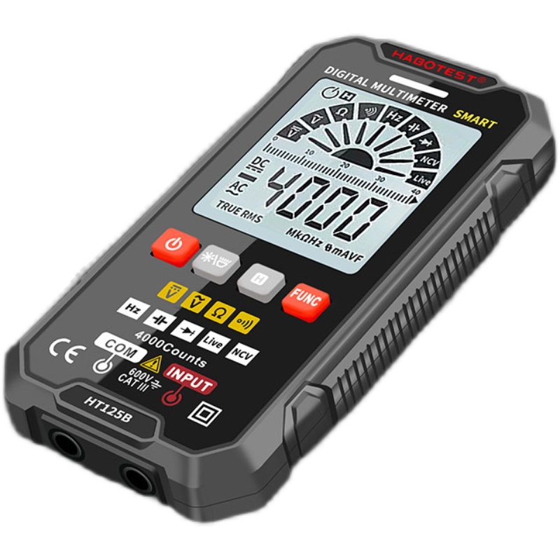 超薄大屏数字万用电表全自w动智能防烧万能表高精度多功能电表