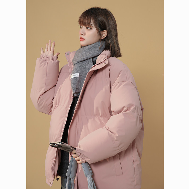 XZ409-1-MY01-P108  立领棉衣棉袄宽松大码加厚棉服外套（控148）图片