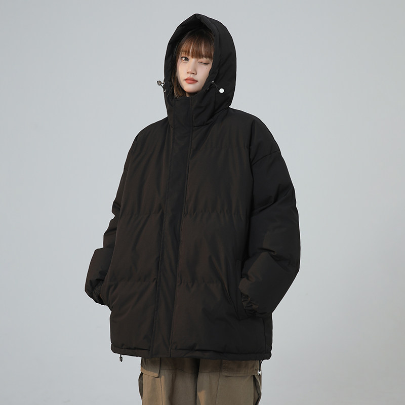 XZ409-1-MY02-P118连帽棉衣棉袄宽松大码加厚棉服外套（控158）,男装棉衣,星座1514