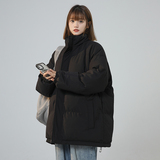 XZ409-1-MY01-P108立领棉衣棉袄宽松大码加厚棉服外套（控148），男装棉衣，星座1514