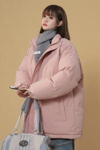 XZ409-1-MY01-P108  立领棉衣棉袄宽松大码加厚棉服外套（控148）图片