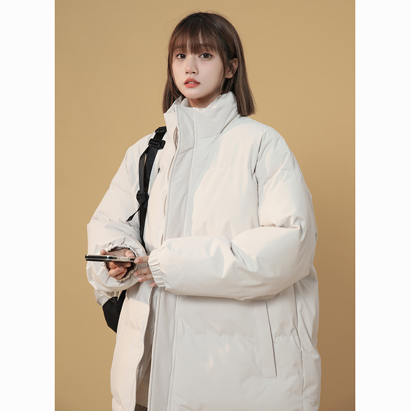 XZ409-1-MY01-P108  立领棉衣棉袄宽松大码加厚棉服外套（控148）图片
