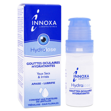 法国本土版缓解眼睛干涩模糊爱若莎人鱼眼泪发炎滋润保湿Innoxa