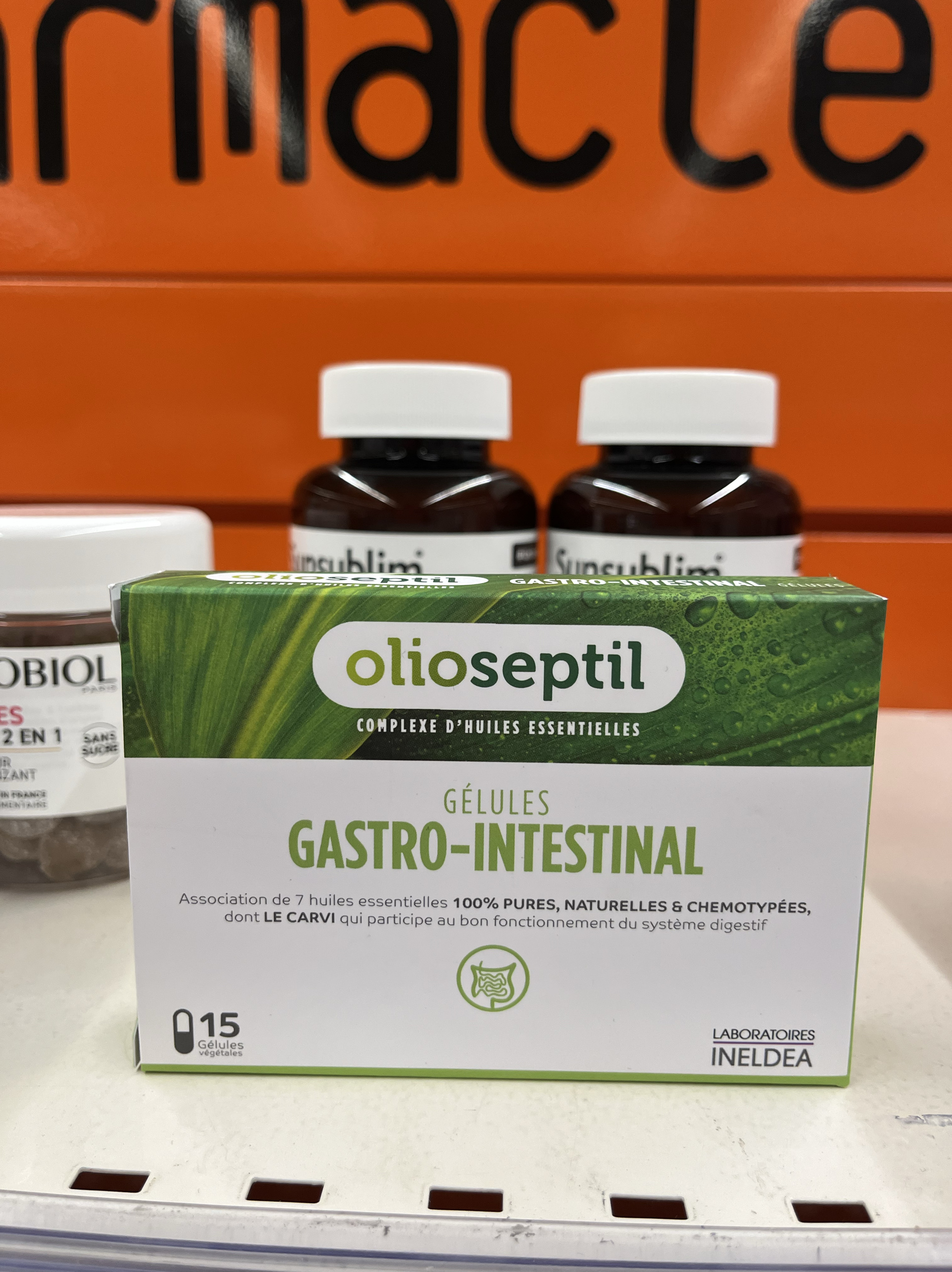 现货 法国本土采购Olioseptil gastro 舒胃宝养胃精油