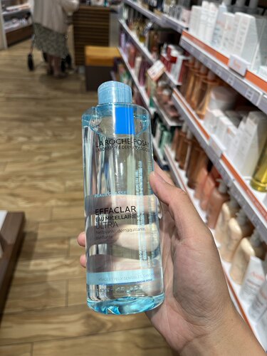 法国本土版 理肤泉温泉净颜修护卸妆液400ml深层清洁 温和无刺激