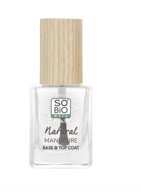 法国本土版 LEA NATURE SO BIO ETIC速干指甲油亮油强韧护甲底油