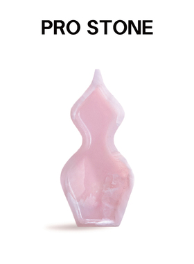 不石Prostone 阿富汗粉玉葫芦盘 首饰戒指展示盘置物盘托盘摆件