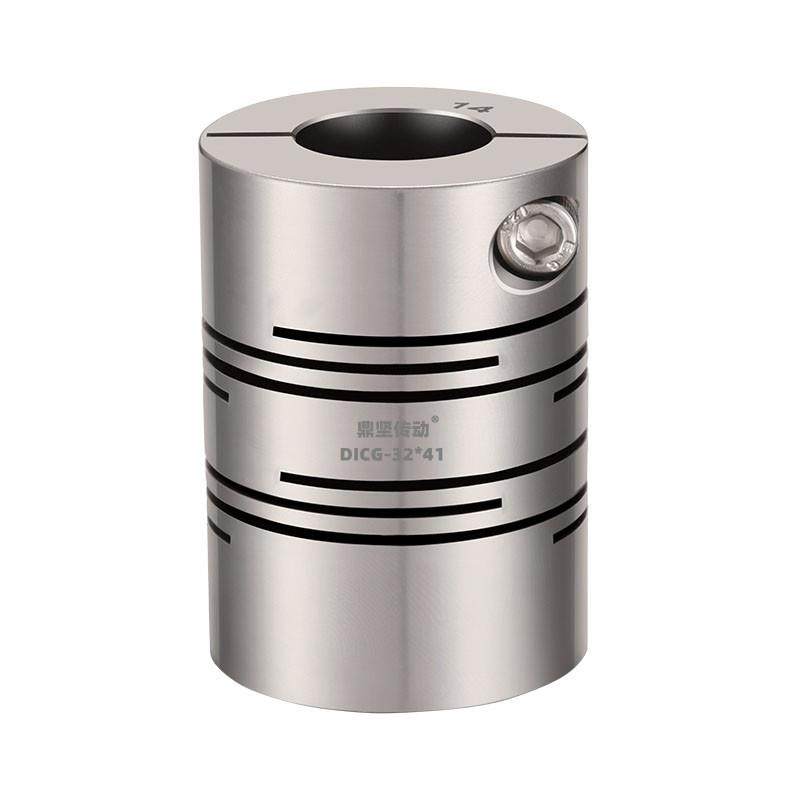 不绣钢平行线夹紧弹性联轴器DICG-20步进电机丝杆CPLSC梅花连轴器