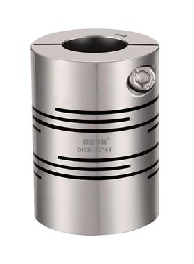 不绣钢平行线夹紧弹性联轴器DICG-20步进电机丝杆CPLSC梅花连轴器