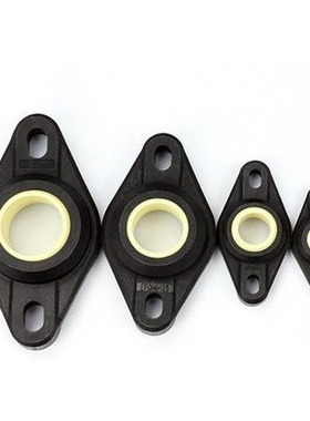 工程塑料 菱形法兰 带座轴承 EFOM-5 6 8 10 12 16 20 25 30