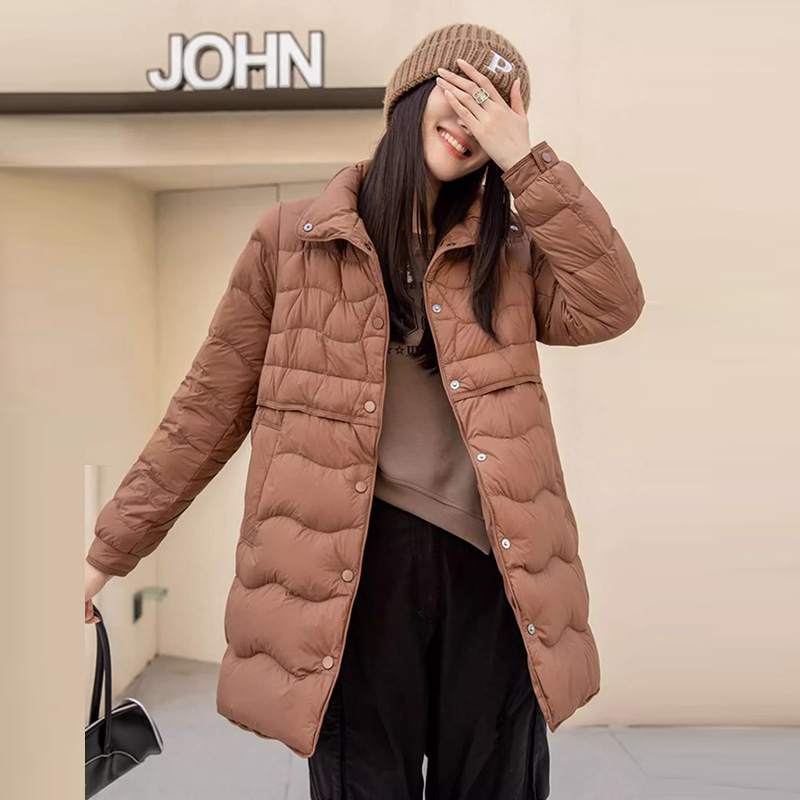 YPUT轻薄中长款羽绒服