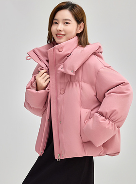 时尚短款羽绒服女高级感爆款外套YHG411213G